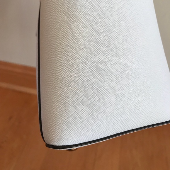 Michael Kors Jet Set East West Top Zip Tote White - Picture 7 of 7